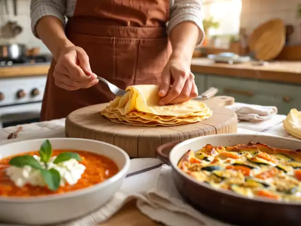 Menu végétarien, 9 août : gaspacho, clafoutis et crêpes