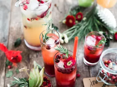 Les cocktails qu'il vous faut sur la table de Noël !