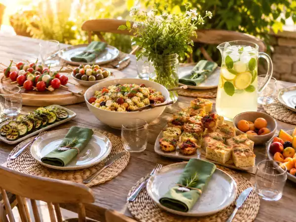 Apéro dinatoire pour 6 personnes : le menu facile, les bonnes quantités et ce qu’on peut préparer à l’avance !