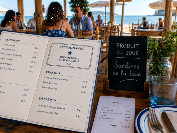 Restaurant et bar de plage : 11 astuces qui peuvent faire grimper l’addition
