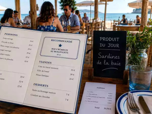 Restaurant et bar de plage : 11 astuces qui peuvent faire grimper l’addition