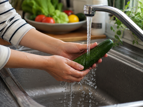 Légumes bio : l’eau suffit-elle vraiment pour les laver correctement ?