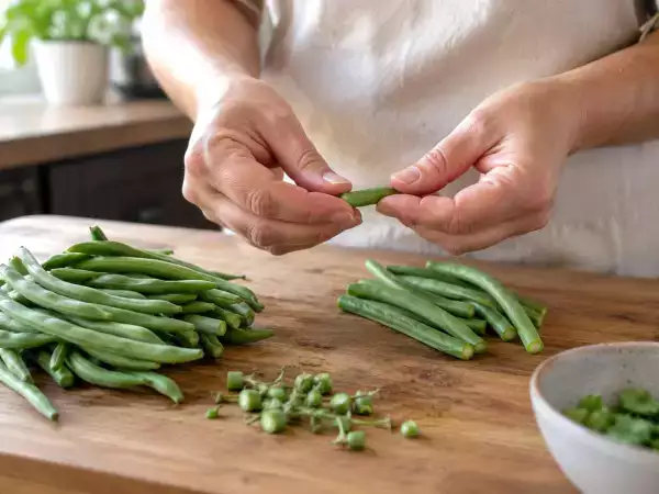 Haricots verts : cette habitude que l’on fait tous vous fait peut-être perdre du temps