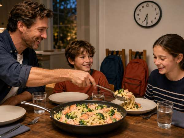 Soirs de rentrée trop chargés ? Les dîners rapides qui remettent tout le monde à table