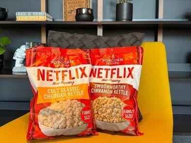 Alerte : Netflix lance sa gamme de pop-corn !