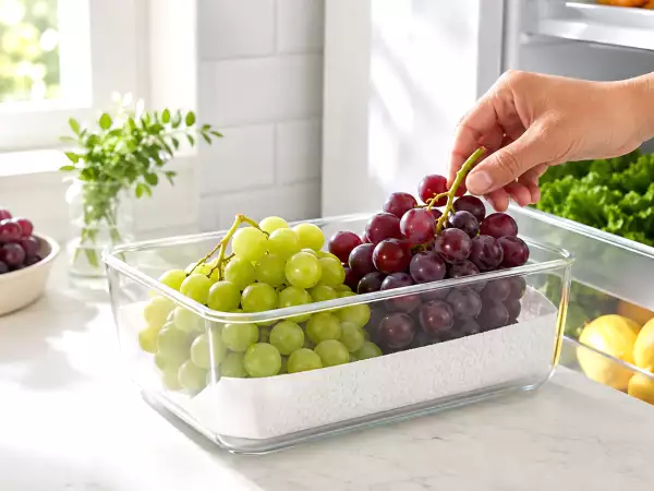 Comment garder le raisin croquant plusieurs jours au réfrigérateur ?