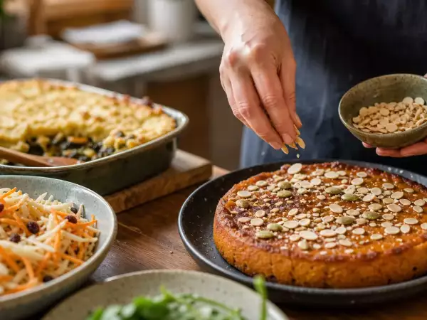 Menu végétarien, 18 septembre : une explosion de saveurs avec le chou rave, le tofu et la patate douce