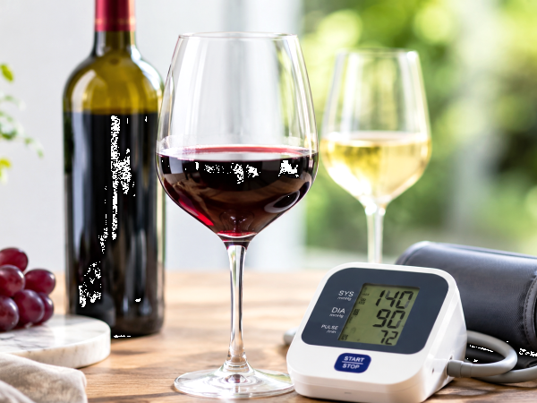 Tension artérielle : ce qu’il faut regarder avant de se servir un verre de vin