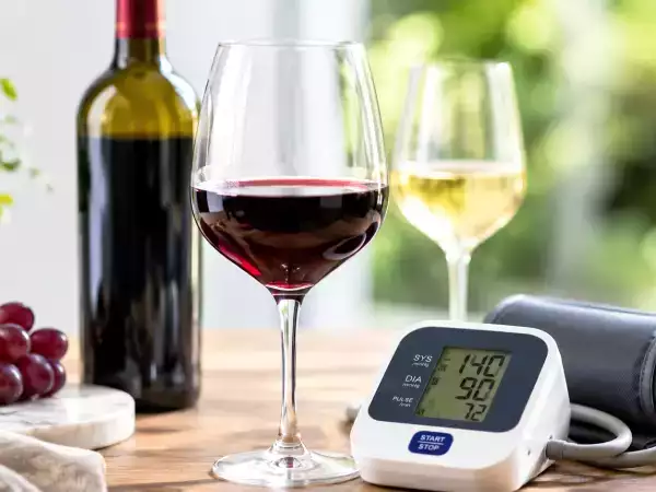 Tension artérielle : ce qu’il faut regarder avant de se servir un verre de vin