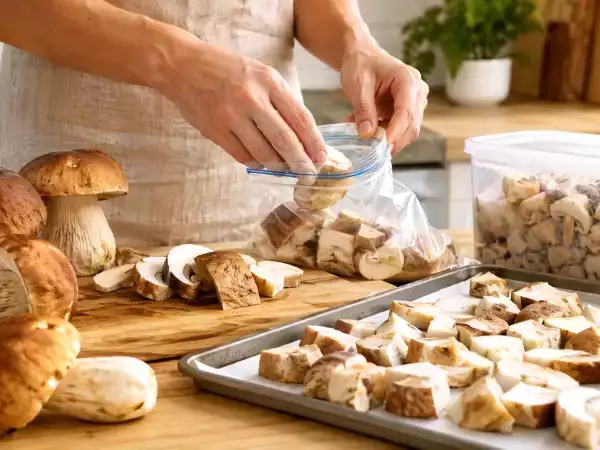 Vous avez trop de cèpes frais ? Le geste à faire avant de les congeler