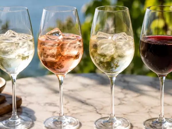 Mettre des glaçons dans le vin : bonne idée ou erreur dans le verre ?