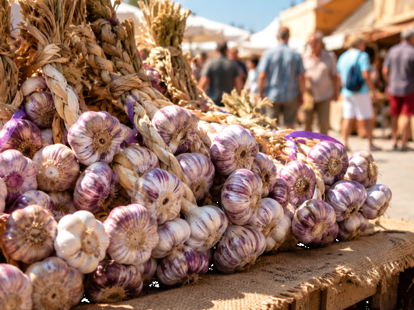 Fête de l’Ail violet de Cadours : comment conserver une tresse après le marché