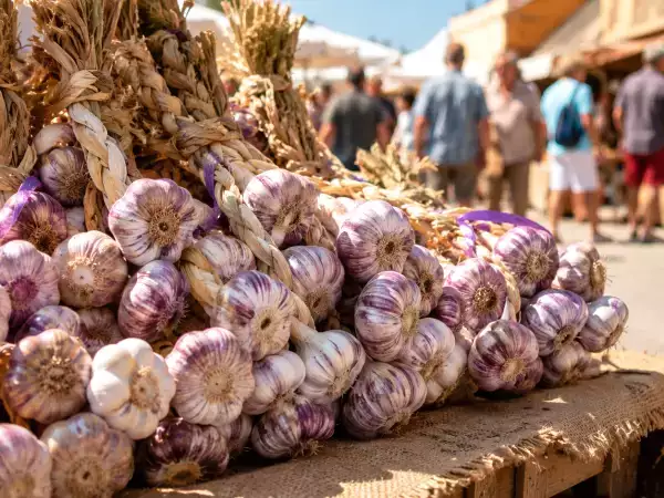Fête de l’Ail violet de Cadours : comment conserver une tresse après le marché