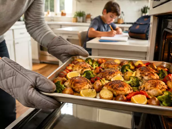 Soir d’école : 12 idées de dîners au four quand on n’a pas envie de sortir trois casseroles