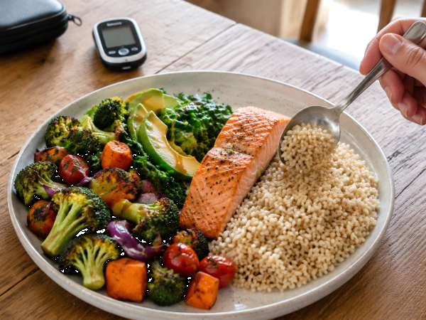 Glycémie : pourquoi il vaut mieux regarder toute l’assiette plutôt que seulement les glucides