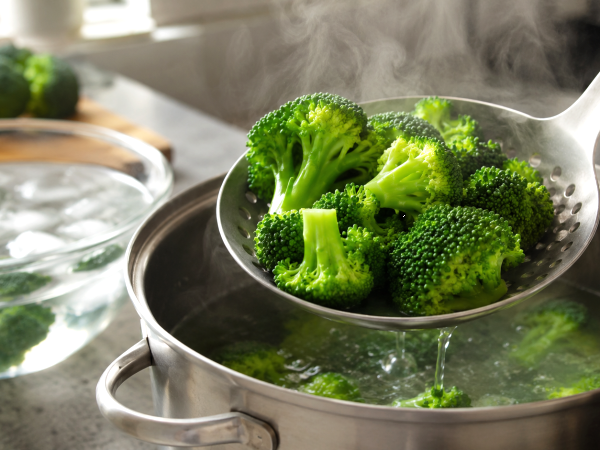 Comment cuire le brocoli pour qu’il reste bien vert et légèrement croquant ?