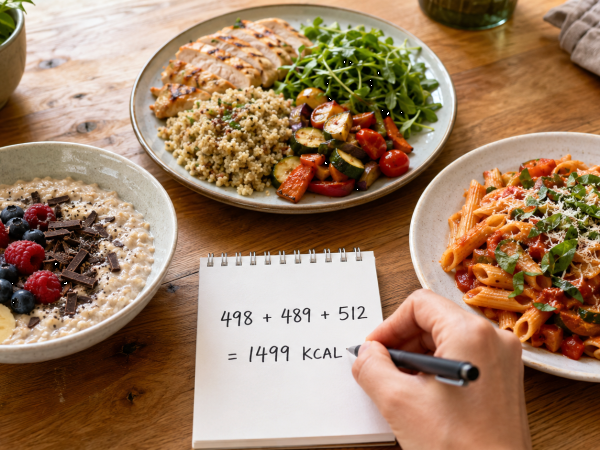 Menu à 1 500 kcal : à quoi ça ressemble vraiment dans une journée ?