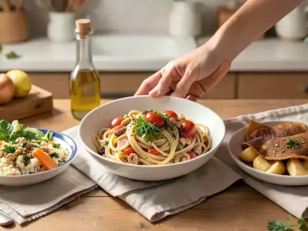 Menu végétarien, 25 octobre : un festin coloré de carottes, konjac et douceurs aux pommes