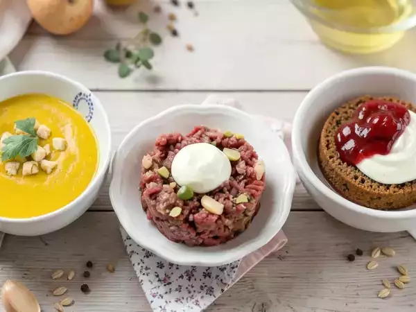 Menu sans gluten, 13 octobre : velouté réconfortant et délices gourmands