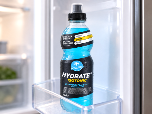 Rappel Carrefour : vérifiez ces deux lots de boisson Hydrate myrtille