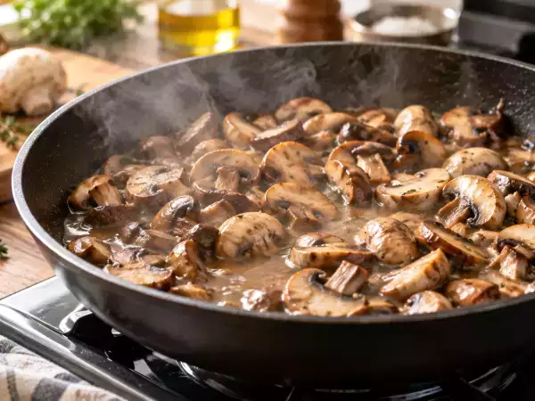 Vos champignons rendent toute leur eau à la poêle ? Voici l’erreur la plus fréquente