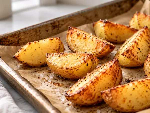Vos pommes de terre au four restent molles ? Cette erreur les empêche de croustiller