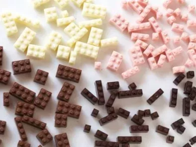 Des Lego en chocolat!