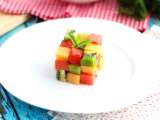 Dossiers: La salade de fruits qui bluffe tout le monde : le Rubik’s cube estival qui se mange avec les yeux !