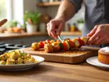 Dossiers: Menu du jour, 27 mai : artichauts au four, lavash kebab et gâteau nature