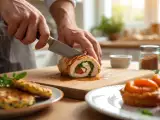 Dossiers: Menu du jour, 31 juillet : un festin d'été avec beignets d'aubergine, ballotines de poulet et tartelettes tatin