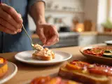 Dossiers: Menu du jour, 17 juillet : rillettes, courgettes et gâteau aux pêches