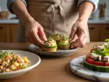 Dossiers: Menu sans gluten, 17 juillet : fraîcheur estivale avec cupcakes, morue portugaise et pizza de pastèque