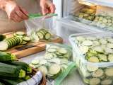 Courgettes au congélateur : le geste à ne surtout pas zapper pour éviter l’effet éponge
