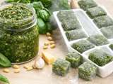 Comment congeler du pesto maison pour retrouver tout le parfum du basilic en hiver