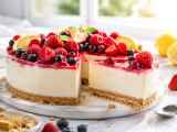 Dossiers: Cheesecake sans cuisson : la recette fraîche et facile qui sauve toutes les envies gourmandes