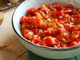 Dossiers: Sauce tomates et poivrons à congeler: la recette d’été qui sauvera vos pâtes en hiver !