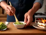 Dossiers: Menu végétarien, 29 août : un repas coloré et savoureux autour des petits pois et nectarines