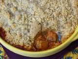 Dossiers: Ce crumble de ratatouille se prépare à l’avance et se mange aussi bien chaud que froid !