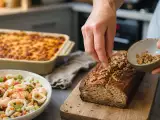 Dossiers: Menu du jour, 15 septembre : une salade de la mer, des lasagnes à la bolognaise et un cake à la banane sans sucre