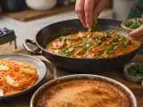 Dossiers: Menu sans gluten, 28 septembre : carottes râpées aux pommes, un butter chicken indien réconfortant et un flan à la noix de coco