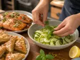 Dossiers: Menu sans gluten, 27 septembre : fraîcheur et saveurs épicées au rendez-vous