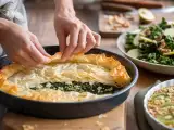 Dossiers: Menu végétarien, 29 septembre : ntrée croquante, un plat savoureux inspiré de la Grèce et un dessert fruité