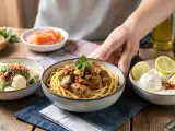Dossiers: Menu sans gluten, 11 octobre : crème de chou-fleur, poulet au gingembre et mousse au citron