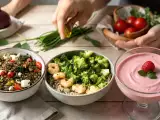 Dossiers: Menu sans gluten, 21 octobre : une explosion de saveurs avec lentilles, crevettes et framboises