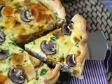 Dossiers: Quiche potimarron-champignons : une recette d’automne simple et fondante