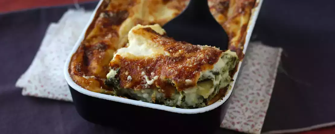 Lasagnes ricotta et épinards extra fondantes