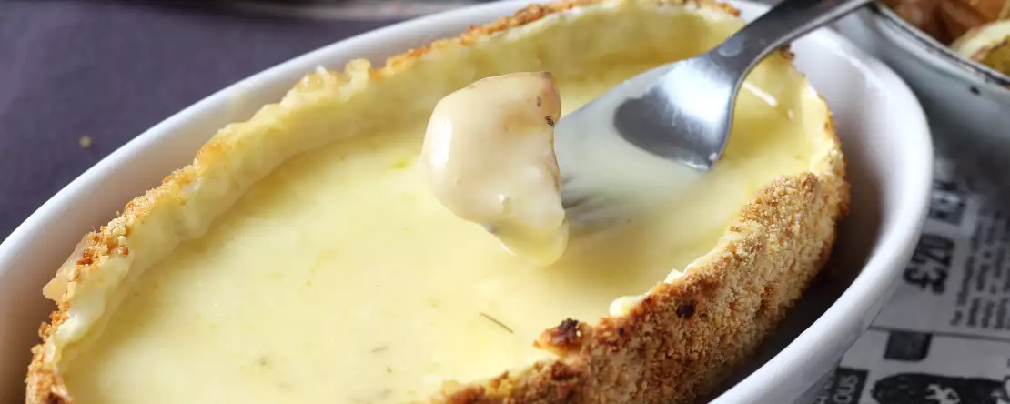 Caprice des dieux pané et pommes de terre grenaille au airfryer