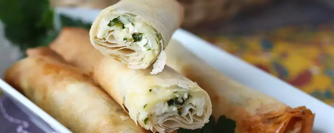 Un apéro super facile à faire au Air fryer, les rikakats libanais!