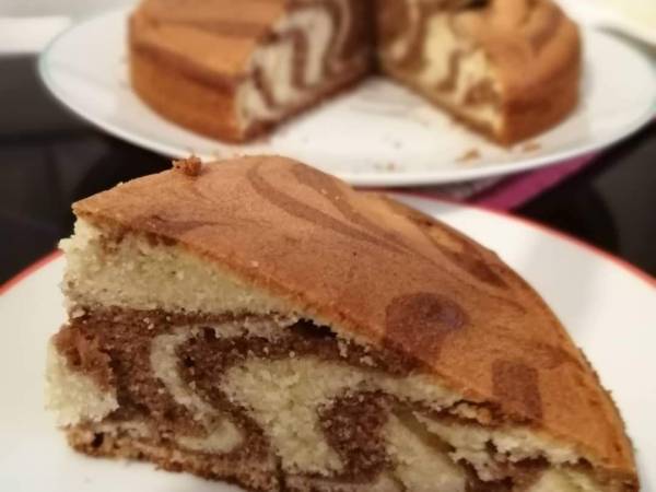 Gateau Zebre Le Marbre Exotique Marbre Italien Recette Ptitchef