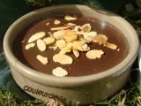 Recette Crème au chocolat noir et aux amandes (sans oeuf)